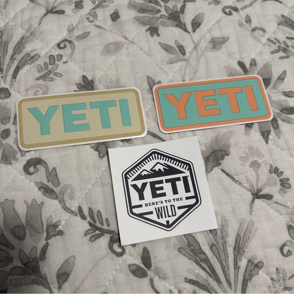 Yeti & The Coldest Water & Lokai Stickers Bundle - Picture 5 of 5
